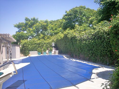 Solid winter pool covers from Safe Defenses Las Vegas